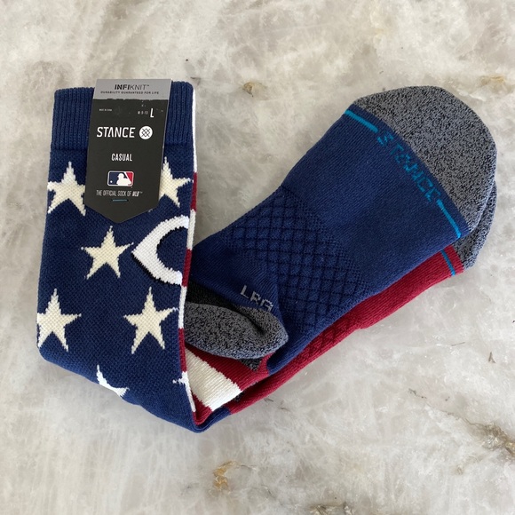 Stance MLB Cincinnati Reds Brigade Reds 2 Crew - Picture 4 of 4